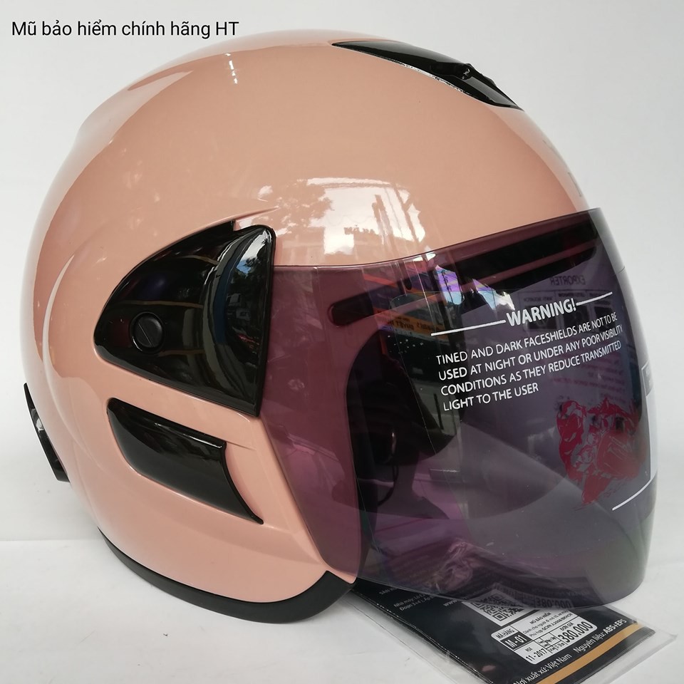 Combo Kính mũ bảo hiểm Royal M01 + ốp kính  - Lắp được mũ Asia MT119, Honda 3/4