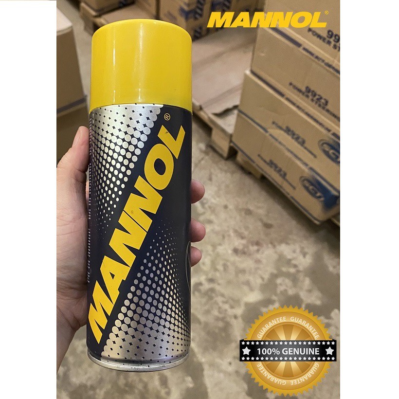 [Cao Cấp] Xịt Silicone Bảo Vệ, Làm Bóng Nội Thất Xe MANNOL 9953 – 200ML Silicone Spray-NHẬP KHẨU TỪ ĐỨC