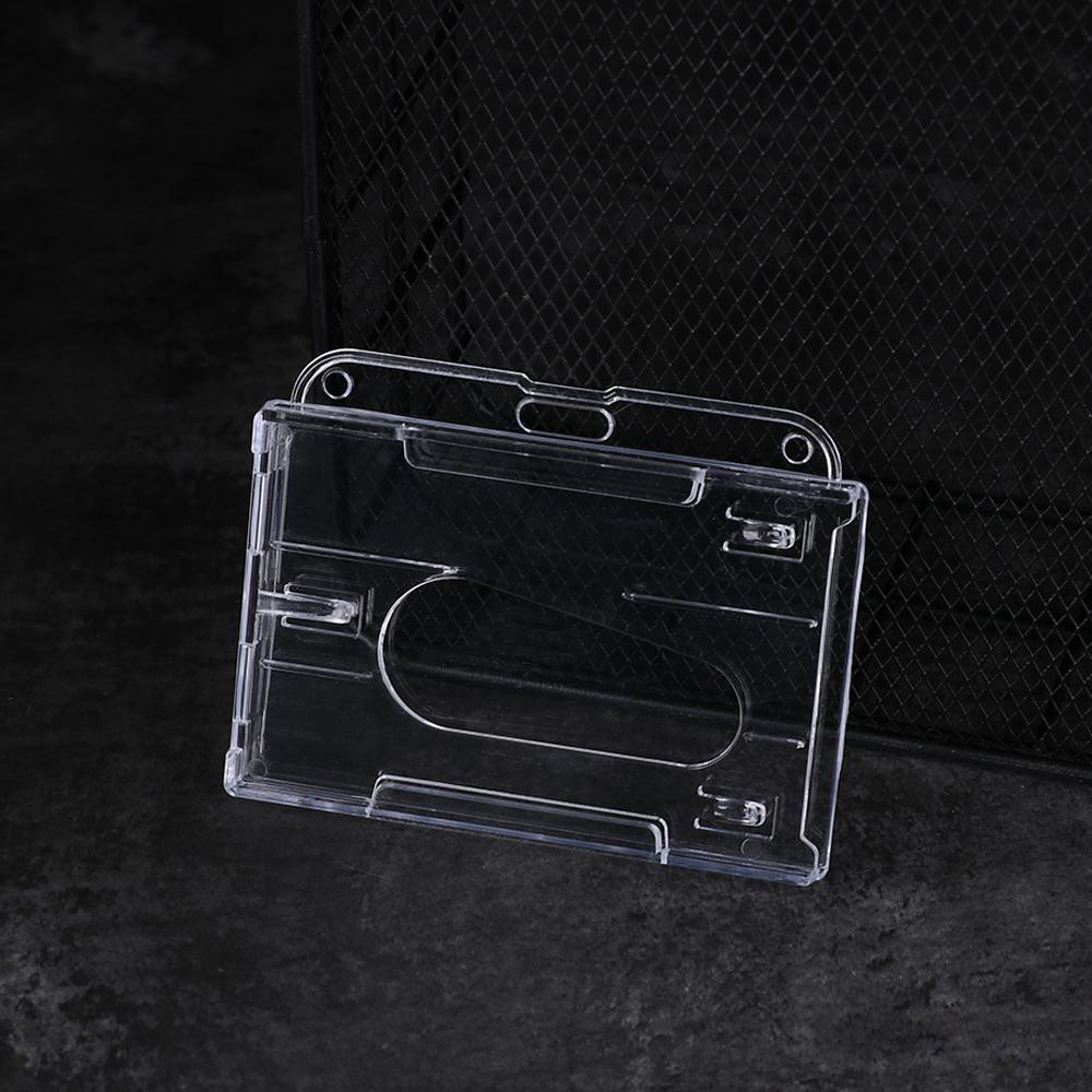KUNHEV Set 1 / 3 Bao Đựng Thẻ Bảo Vệ Hai Mặt Dành Cho Học Sinh / Nhân Viên Văn Phòng