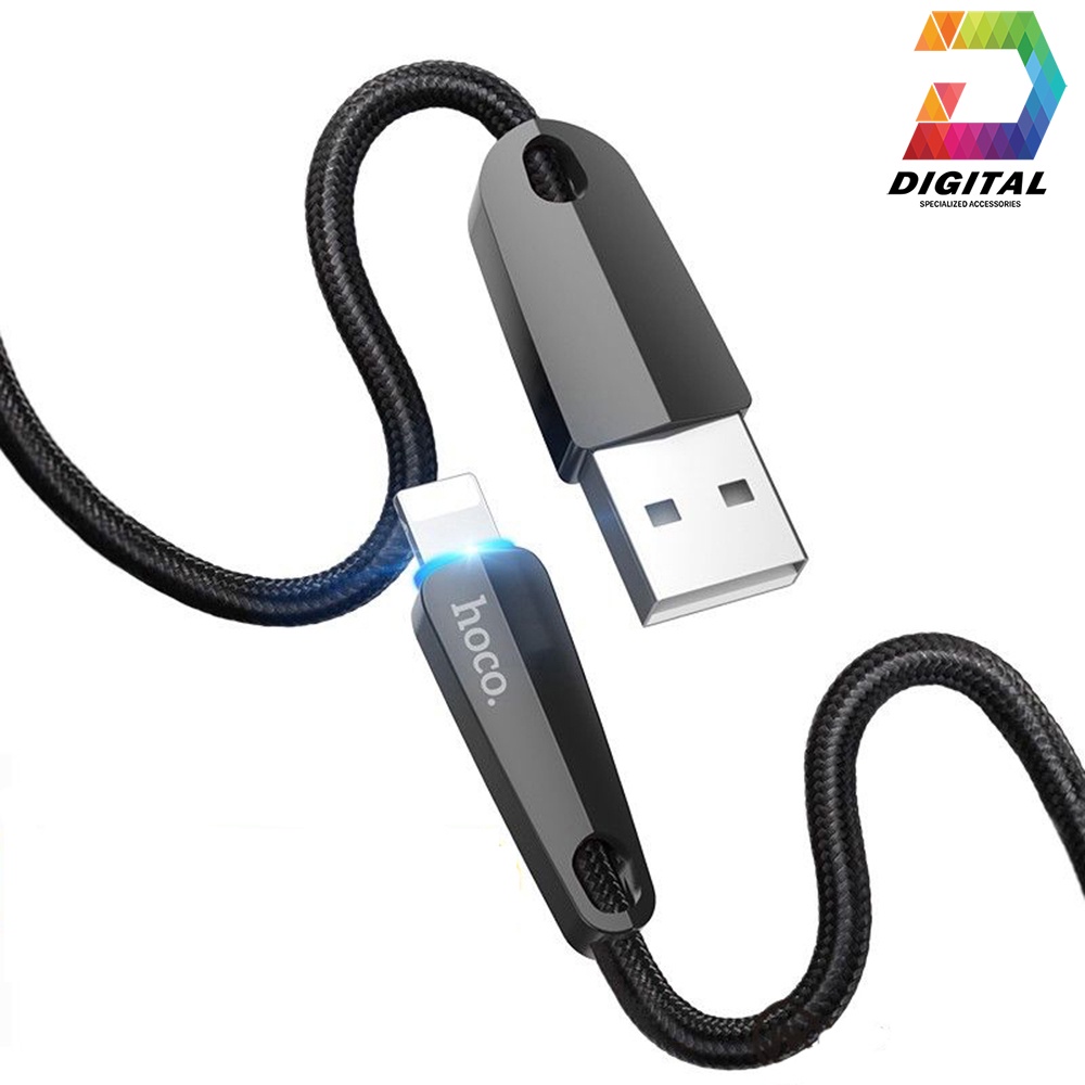 Cáp Sạc Tự Ngắt HOCO U35 Dài 2 Mét