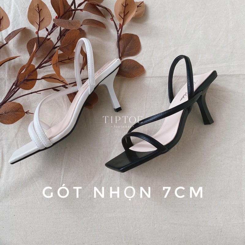 Guốc slingback (2 loại gót)