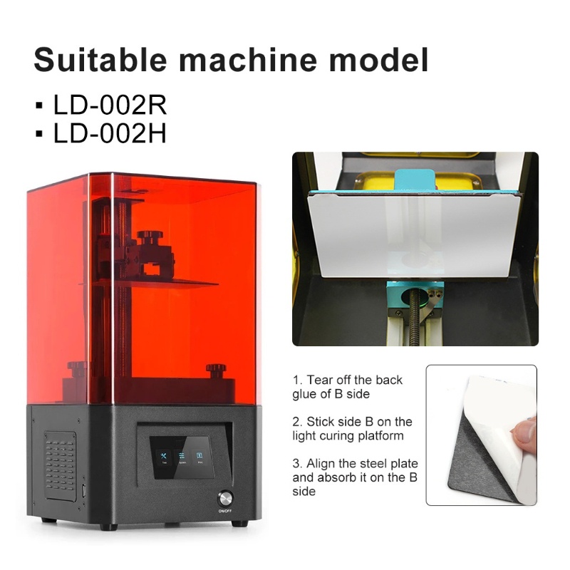 5 tấm phim FEP tương thích với UV DLP máy in 3D LCD SLA resin | BigBuy360 - bigbuy360.vn