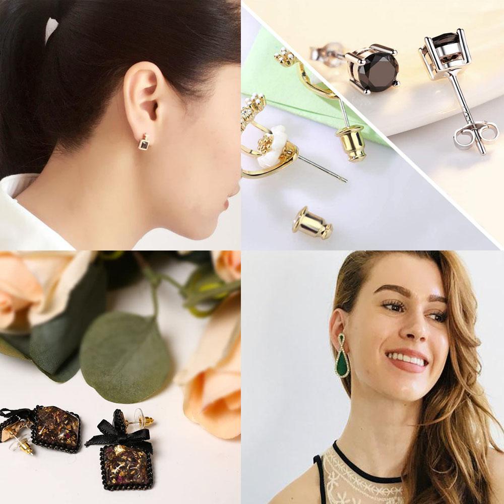 Bông Tai Hình Bướm Sau Lưng DIY Thời Trang