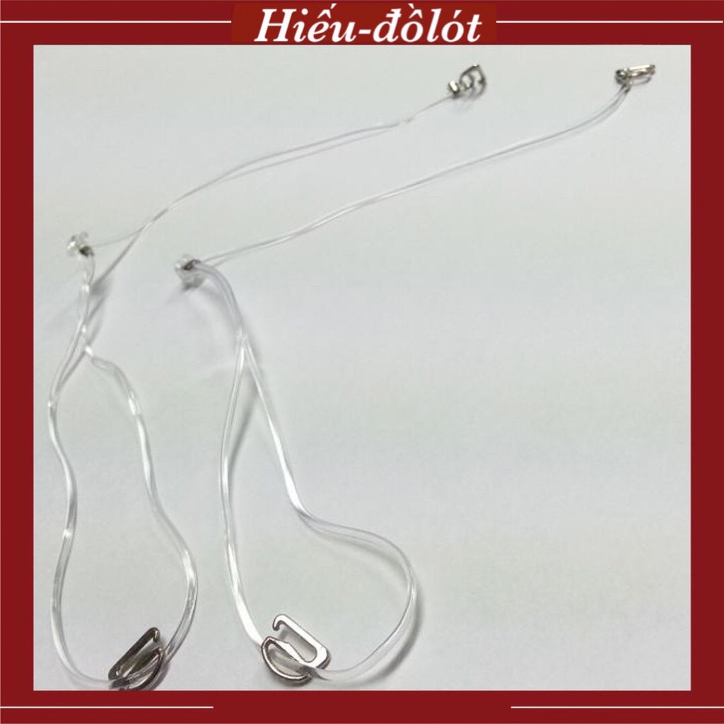 Dây Áo Ngực Con Sợi Trong ⚡FreeShip⚡ Sợi Bún - Sợi Phở Hieu Store24h
