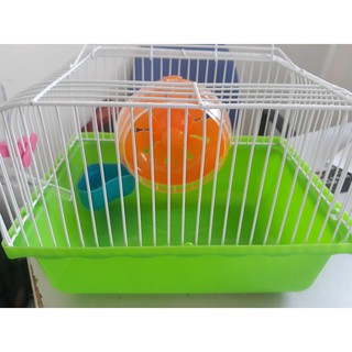 Lồng hamster khay cao