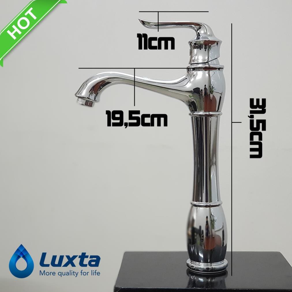 Vòi LAVABO nóng lạnh L1218B tặng 2 dây cấp [ Hàng chính hãng - Bảo hành 5 năm]