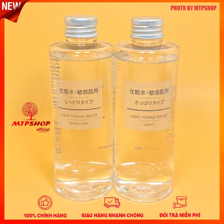 Nước Hoa Hồng Muji Light Toning Water
