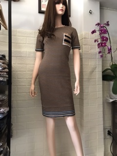 [Hình Thật] Đầm Len Ôm Body, Váy Len Thu Đông