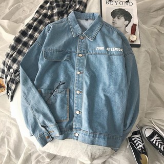 khoác jean unisex nam nữ