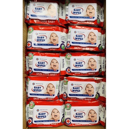 Combo 10 gói khăn ướt Baby Winpes 80g siêu tiết kiệm