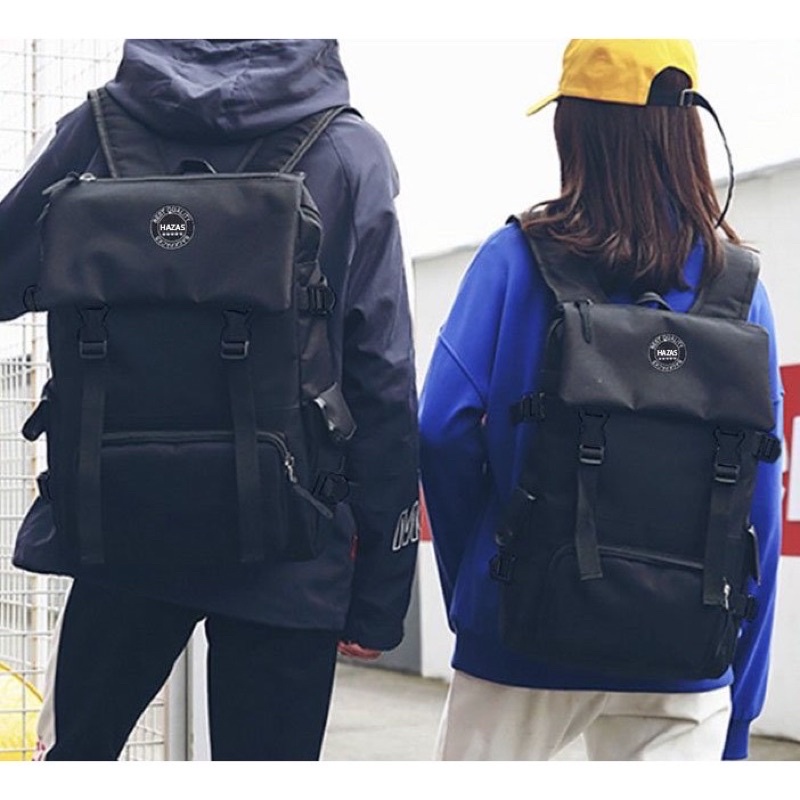 Balo Laptop Chống Nước Vải Canvas Cao Cấp Backpack 2810 Clothes Shop Balo Laptop Đi Học Đi Chơi Ulzzang Unisex