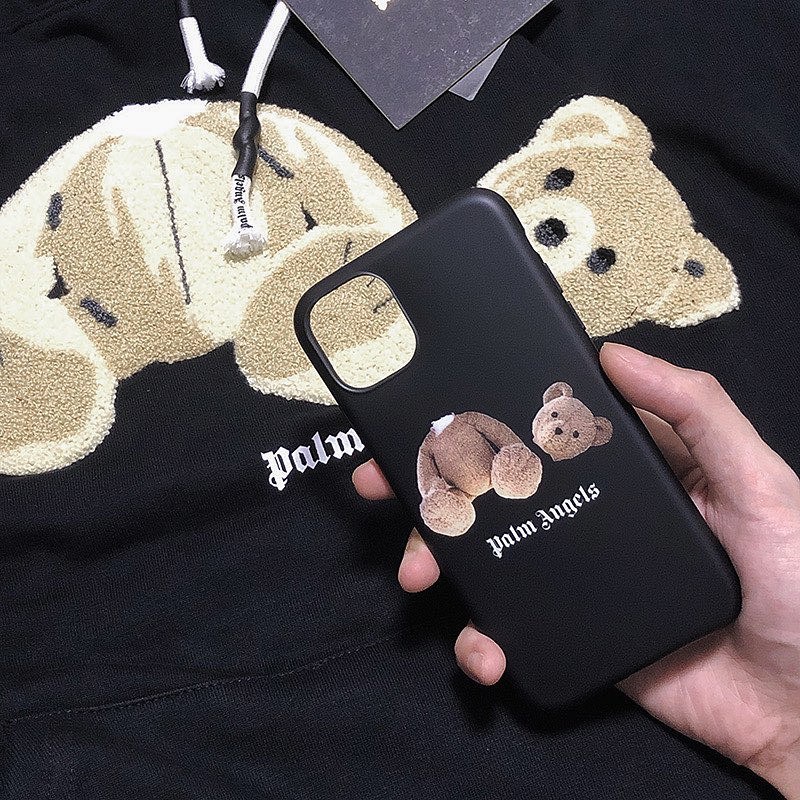 Ốp lưng Gấu Palm Angels 12, 12Pro, 12ProMax, 13, 13Pro, 13Promax, 14Pro, 14Promax