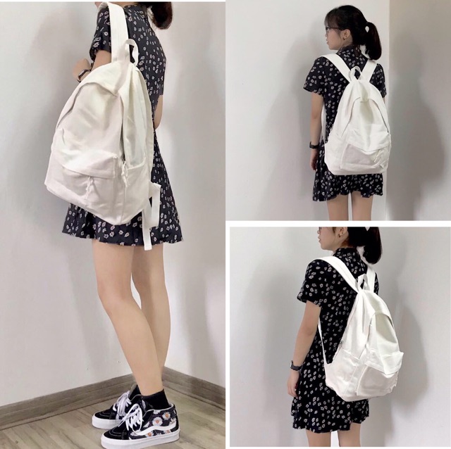 Balo korea chất canvas