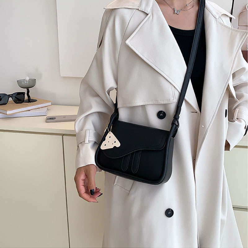 Túi đeo chéo nữ mini đi chơi style Hàn Quốc Celo Shop phối màu viền cá tính sang chảnh thời trang