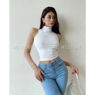 Áo Ba Lỗ Cổ Lọ Trơn