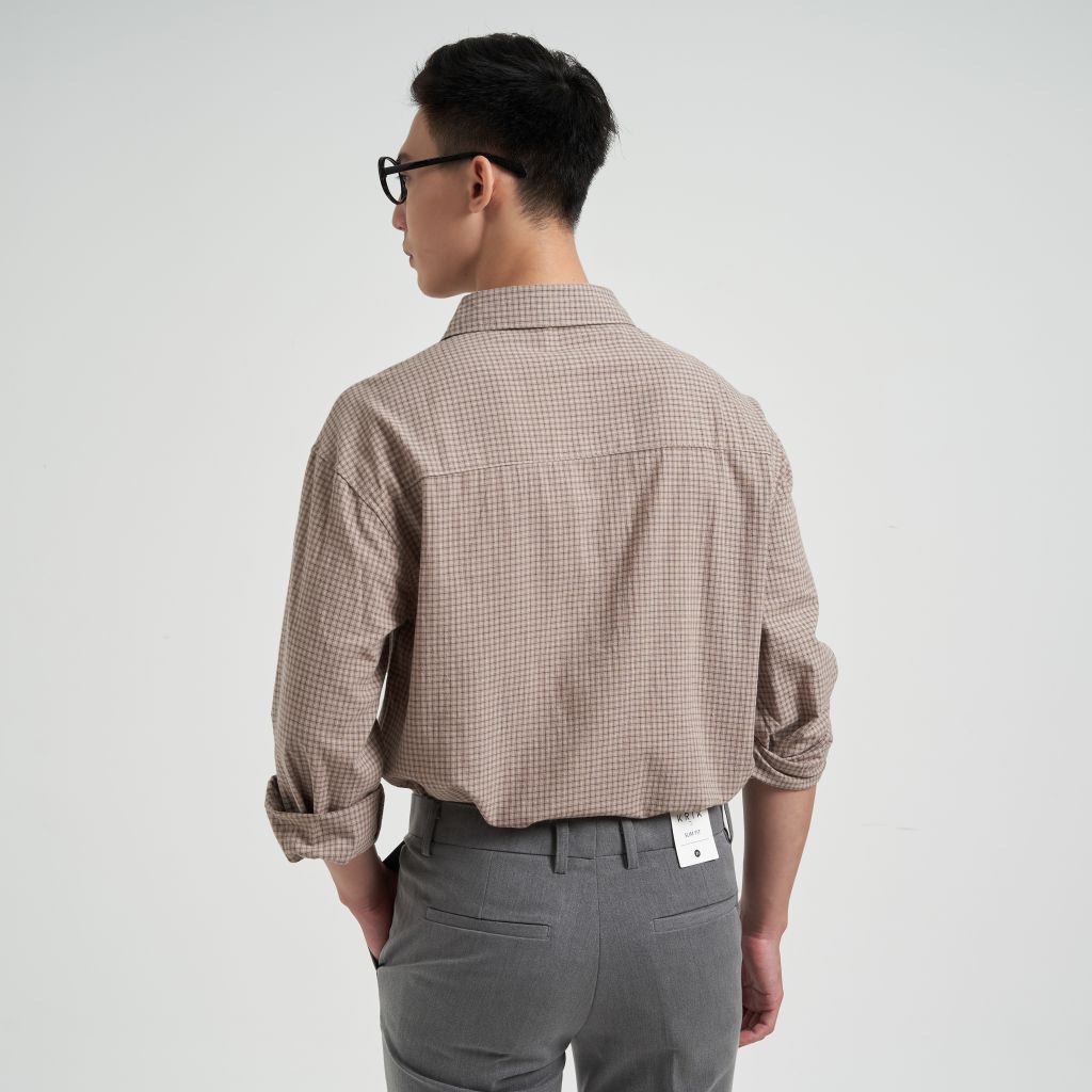 Áo Sơ Mi Nam Hàn Quốc Cao Cấp TONY4MEN Dài Tay Kẻ Sọc Chất Đũi Thoáng Mát Form Regular 2040 | BigBuy360 - bigbuy360.vn