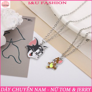 Dây chuyền vòng cổ UNISEX Nam Nữ Tom&Jerry chất liệu kim loại với thiết kế độc đáo cá tính với dây dài thời trang VC-44