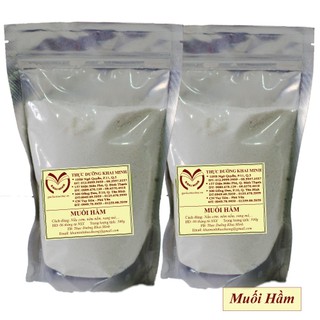 MUỐI BIỂN HẦM - 500 GR- CỬA HÀNG THỰC DƯỠNG KHAI MINH CHÍNH HÃNG MUỐI BIỂN HẦM - 500 GR- CỬA HÀNG THỰC DƯỠNG KHAI MINH C