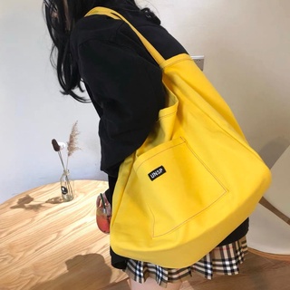 Túi tote hàng có sẵn giao ngay kích thước 55x36cm canvas phong cách hàn quốc, ulzzang siêu to đựng cả thế giới đeo chéo