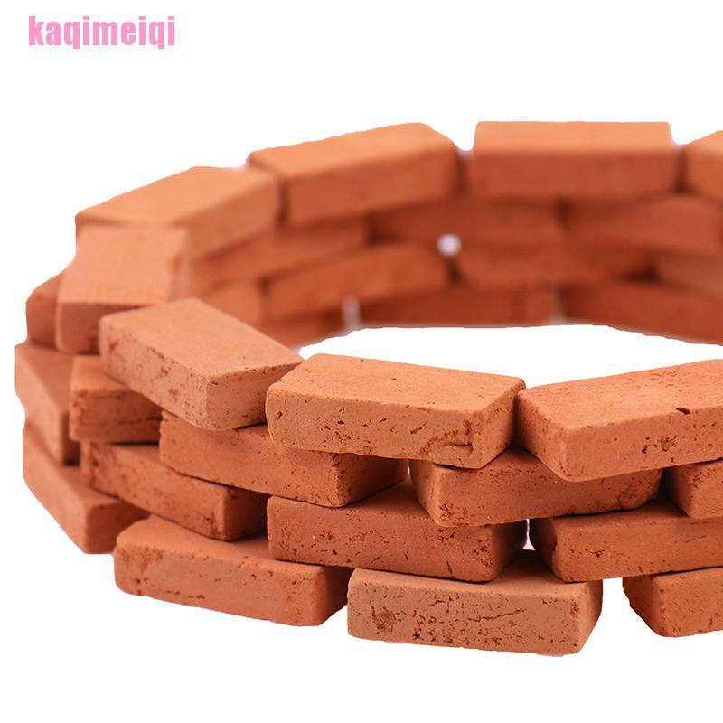 Set 50 Mô Hình Gạch Mini 1 / 16 Dùng Để Trang Trí Tiểu Cảnh