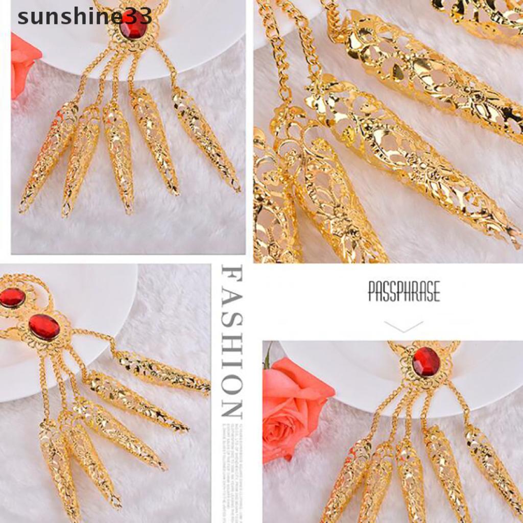 Nhẫn Đeo Ngón Tay Mạ Vàng Dùng Múa Bụng Cho Nữ