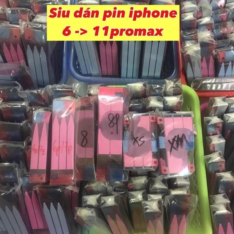 Siu dán pin iphone 6 => 11promax chất lượng cao Monkey king Shops