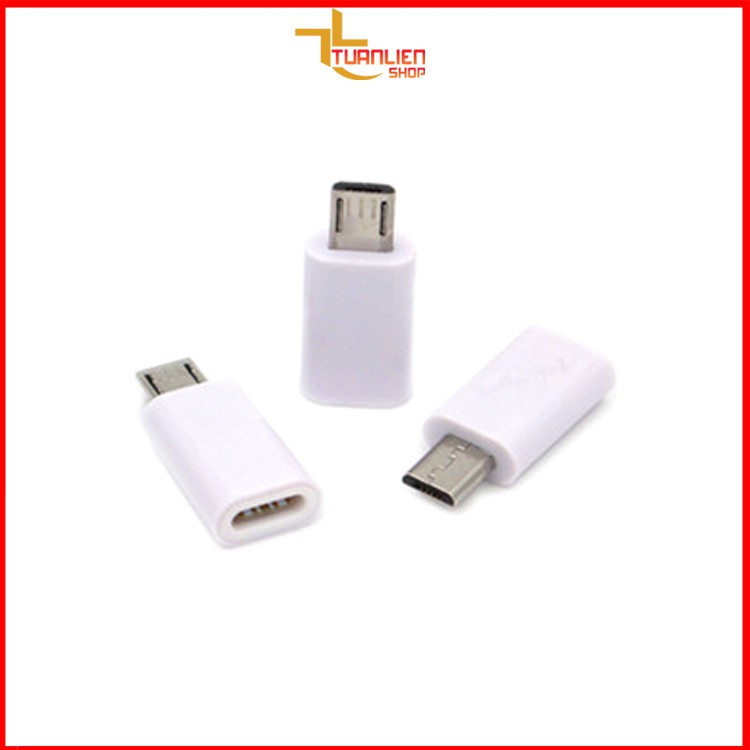 Đầu chuyển đổi từ  Type C sang Micro usb (Loại tốt)