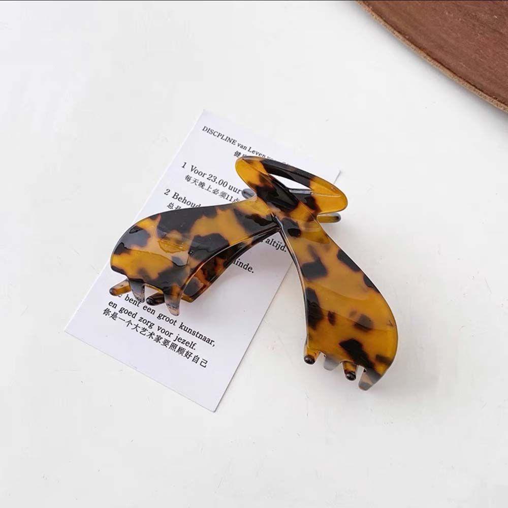 TWINKLE Kẹp Tóc Nhựa Acrylic Màu Sắc Ngọt Ngào Phong Cách Retro Cho Nữ