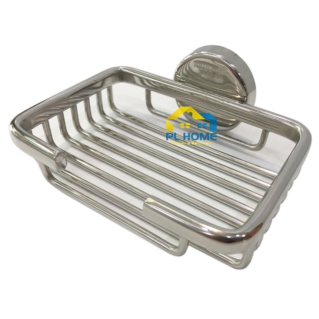 Giá kệ để đựng xà phòng, xà bông, treo đồ nhà tắm, nhà vệ sinh inox 304