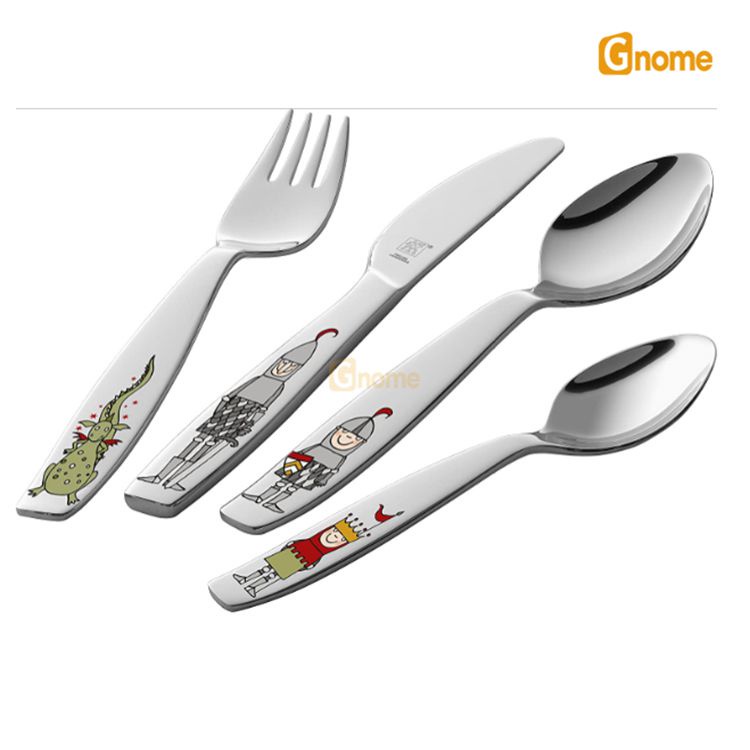 Bộ 4 dao thìa dĩa trẻ em Eckbert Zwilling 07132 [HÀNG ĐỨC]