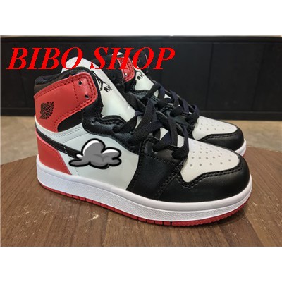 [SALE SỐC] Giày Thể Thao JD1 Đỏ Trắng Cổ Cao Nam Nữ