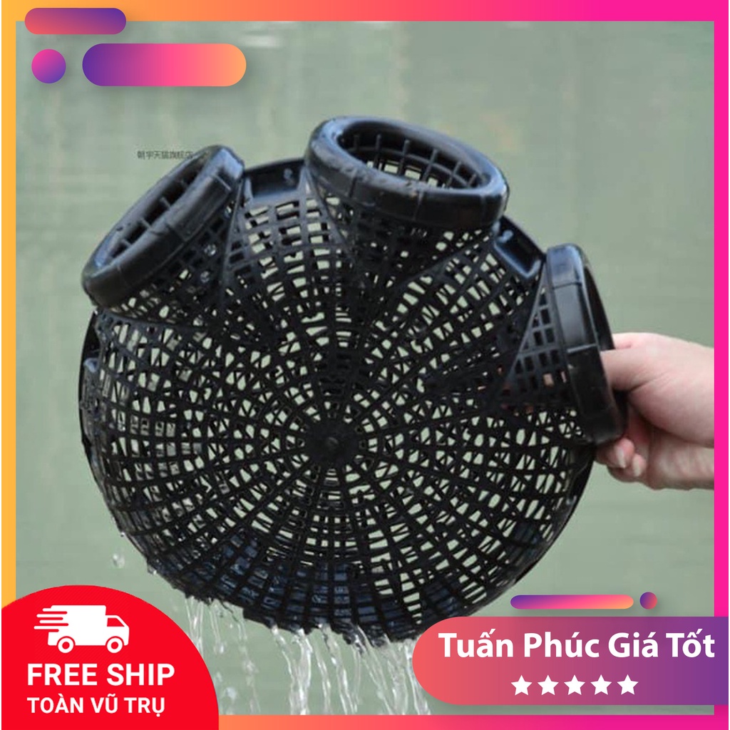 RỌ BẮT LƯƠN CÁ 3 CỬA - LỒNG BẪY BẮT LƯƠN, TÔM CÁ 3 CỬA KHÔNG LỖI THOÁT