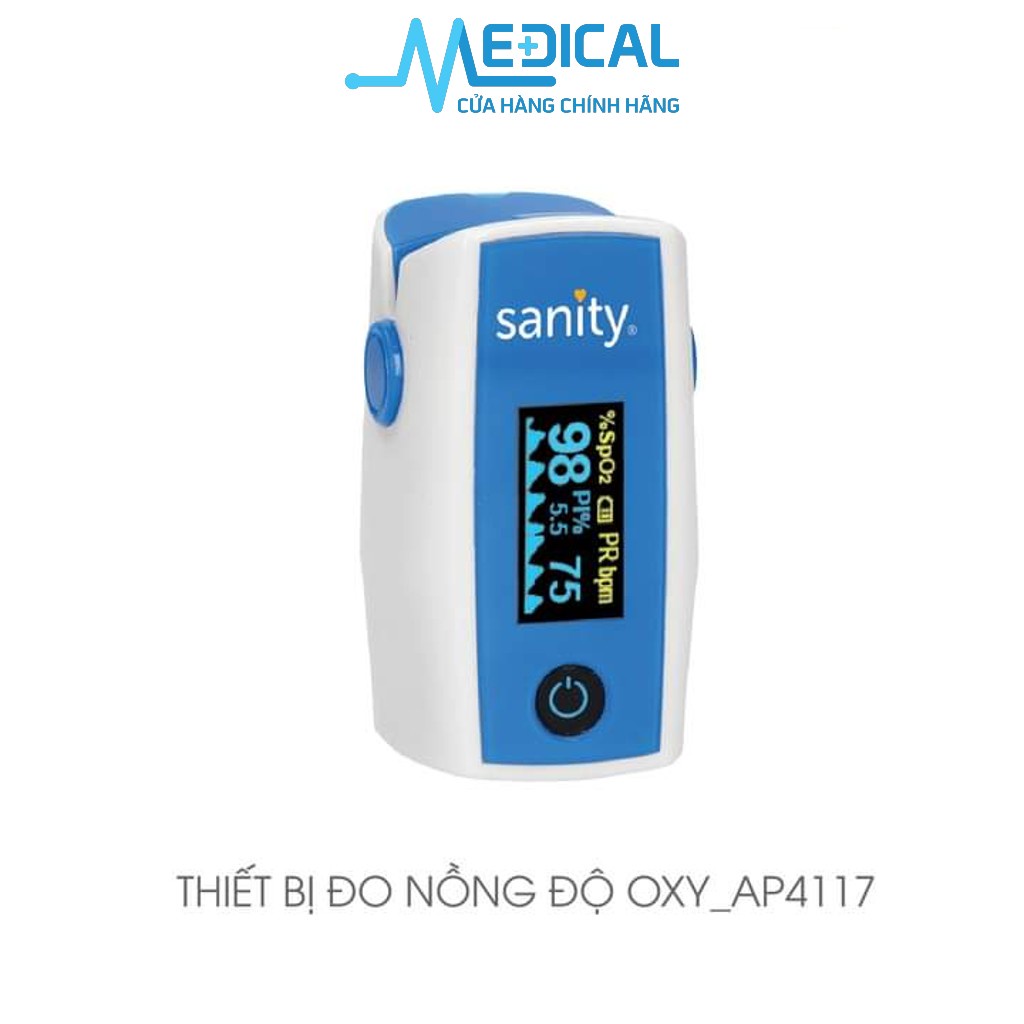 Máy đo oxi máu Spo2_A330 SANITY AP-4117 dùng tại gia đình - MEDICAL