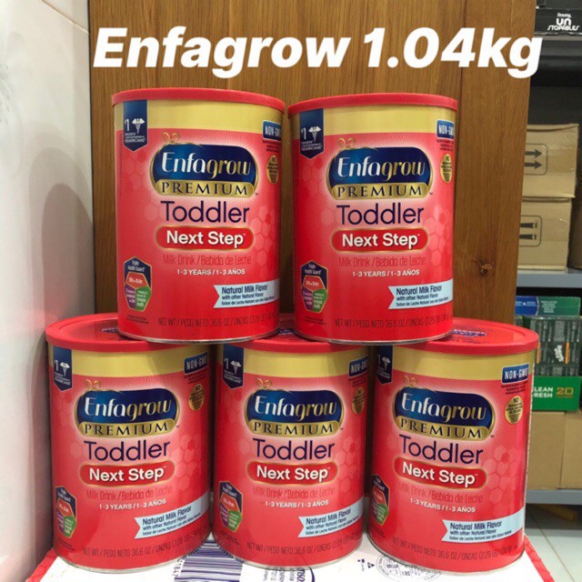 Sữa Enfagrow Premium toddler - Enfagrow nắp đỏ 1.04kg - Mỹ 5.0 (Date mới Nhất 2022)