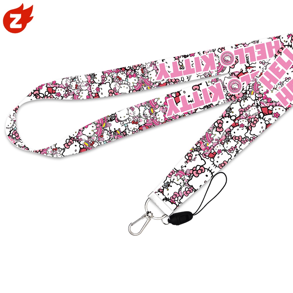 1 Dây Đeo Thẻ ID Hình Hello Kitty Dễ Thương