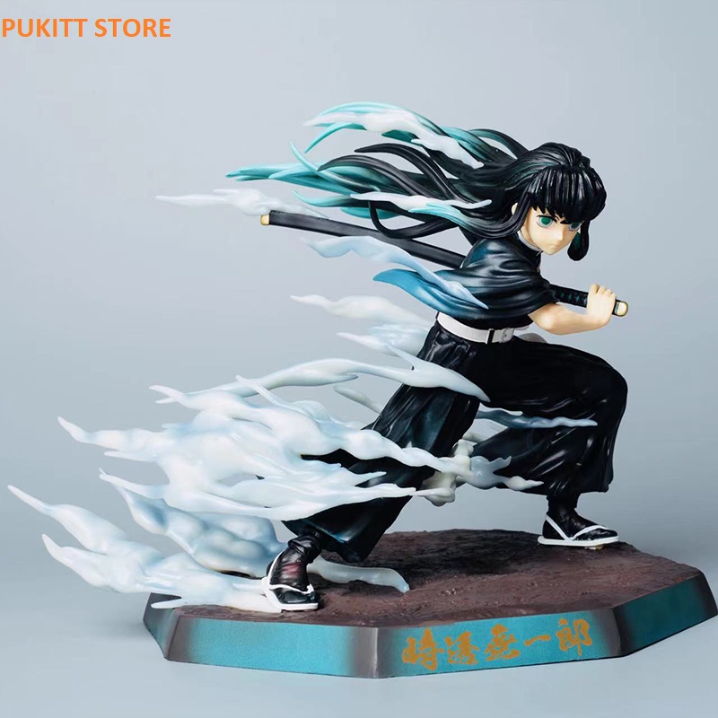 Mô hình Kimetsu No Yaiba Thanh gươm diệt quỷ - Mô hình Hà trụ Tokitou Muichirou 18cm KY078
