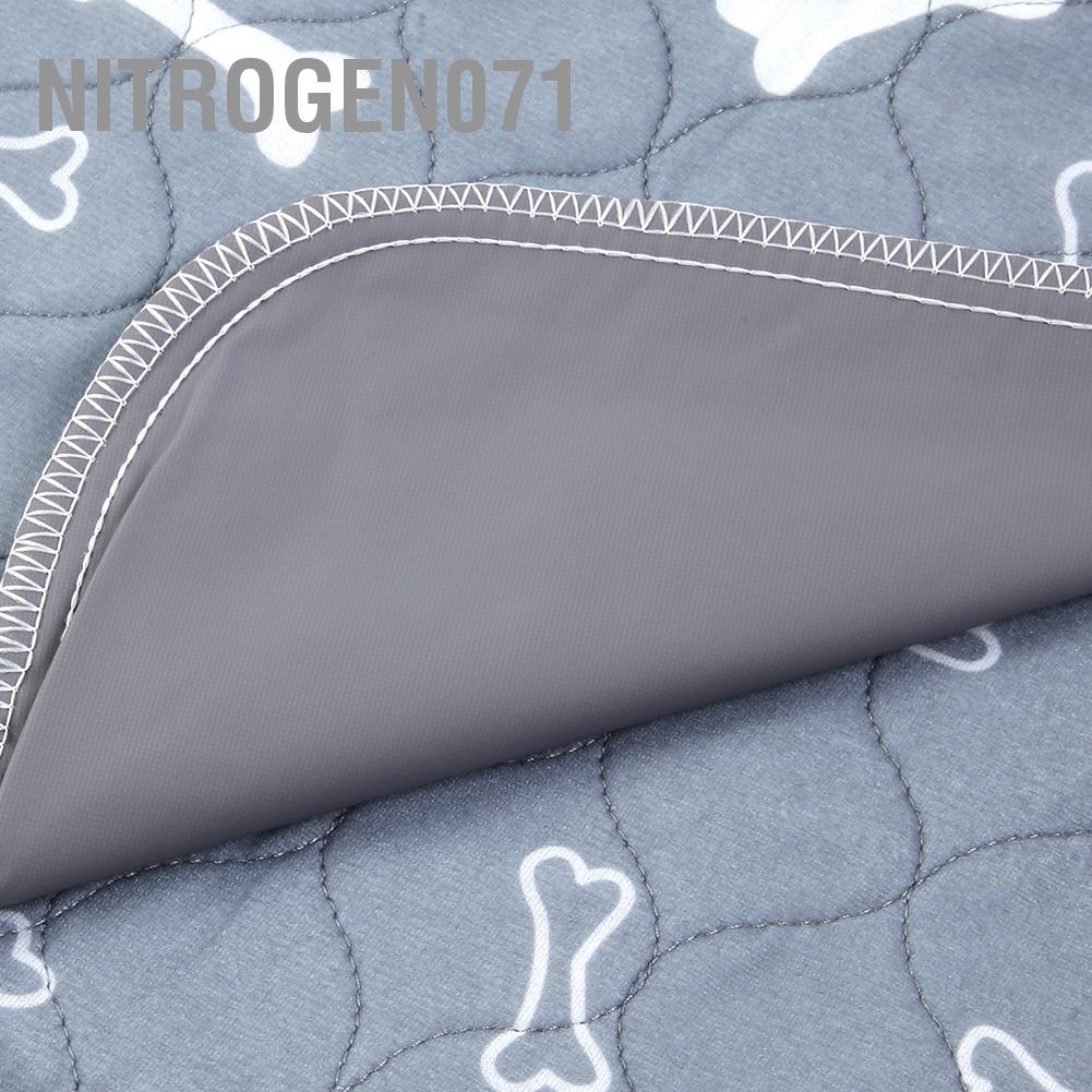 Nitrogen071 Dog Puppy Urine Mat Waterproof Reusable Washable Pet Cat Pee Trainging Pad