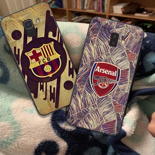 Ốp lưng kính cường lực Samsung J6 / J6 Plus in hình Các CLB bóng đá siêu ngầu, cực sành điệu ⚽️