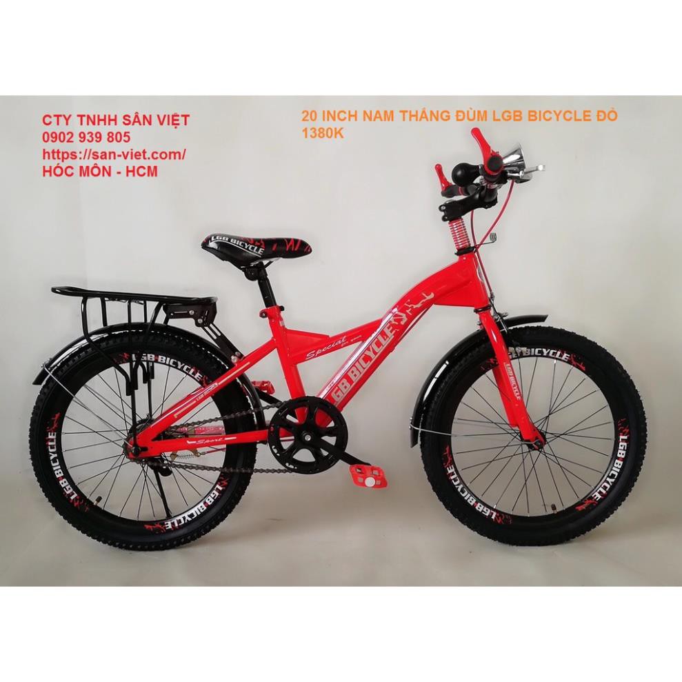 XE ĐẠP 20 INCH NAM THẮNG ĐÙM LGB BICYCLE [XE_DAP]