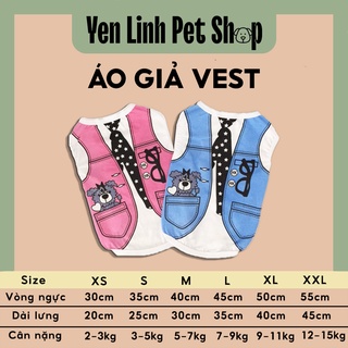 Áo vest giành cho thú cưng - Quần áo thú cưng