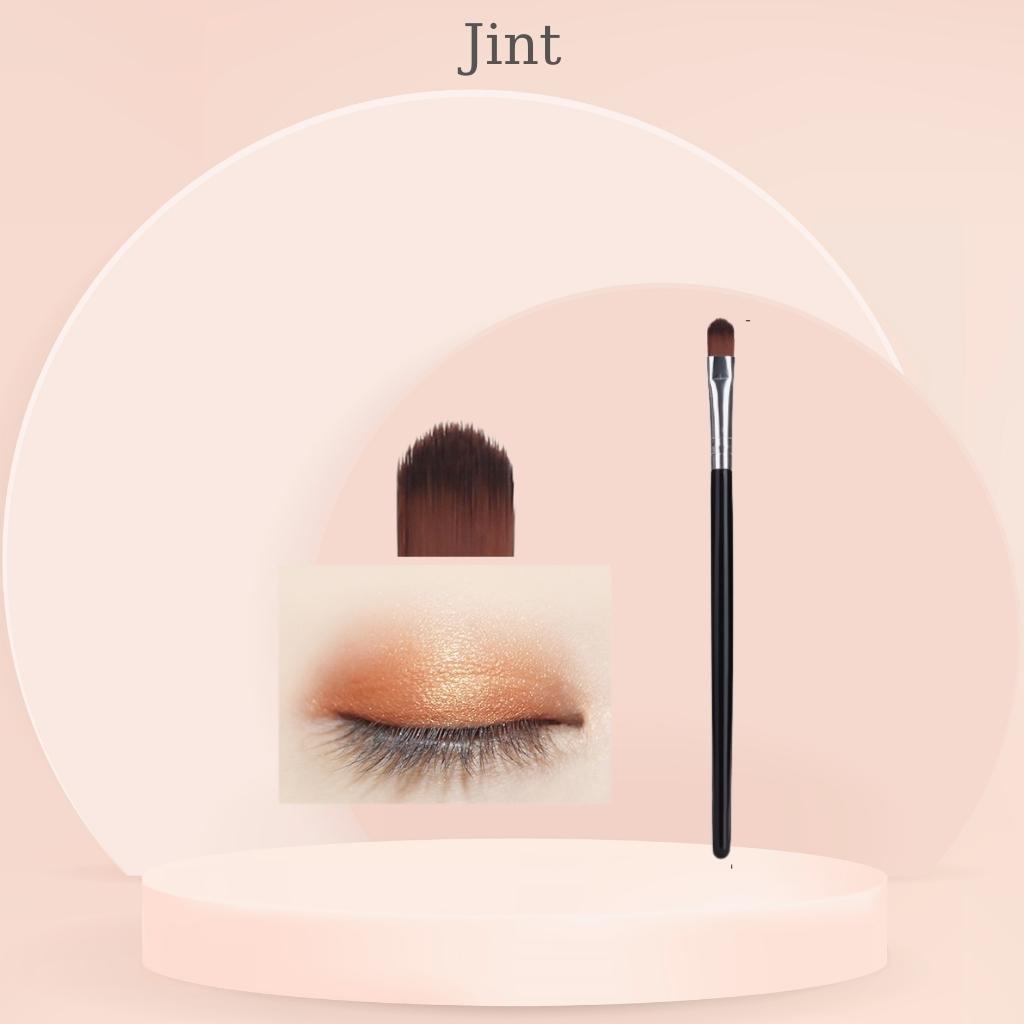 Cọ trang điểm đánh mắt cán dẹp màu đen - cọ trang điểm JINT