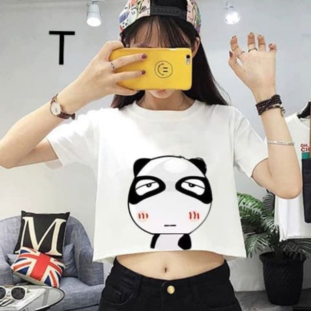 Áo croptop Panda DTR1902