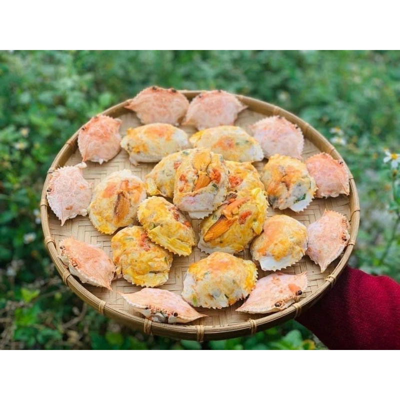 Chả ghẹ farci 1 khay 10 cái chiên hay thả lẩu đều ngon (giao hoả tốc HCM)