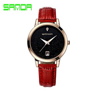 Đồng hồ nữ Sanda dây da thời trang