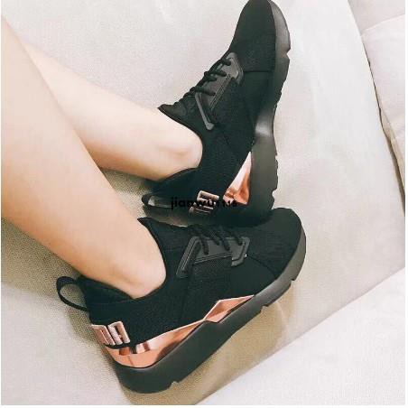 Puma PUMA Giày Thể Thao Chạy Bộ Phối Màu Đen Hồng Vàng Thời Trang Hàn Quốc Cho Nữ | BigBuy360 - bigbuy360.vn