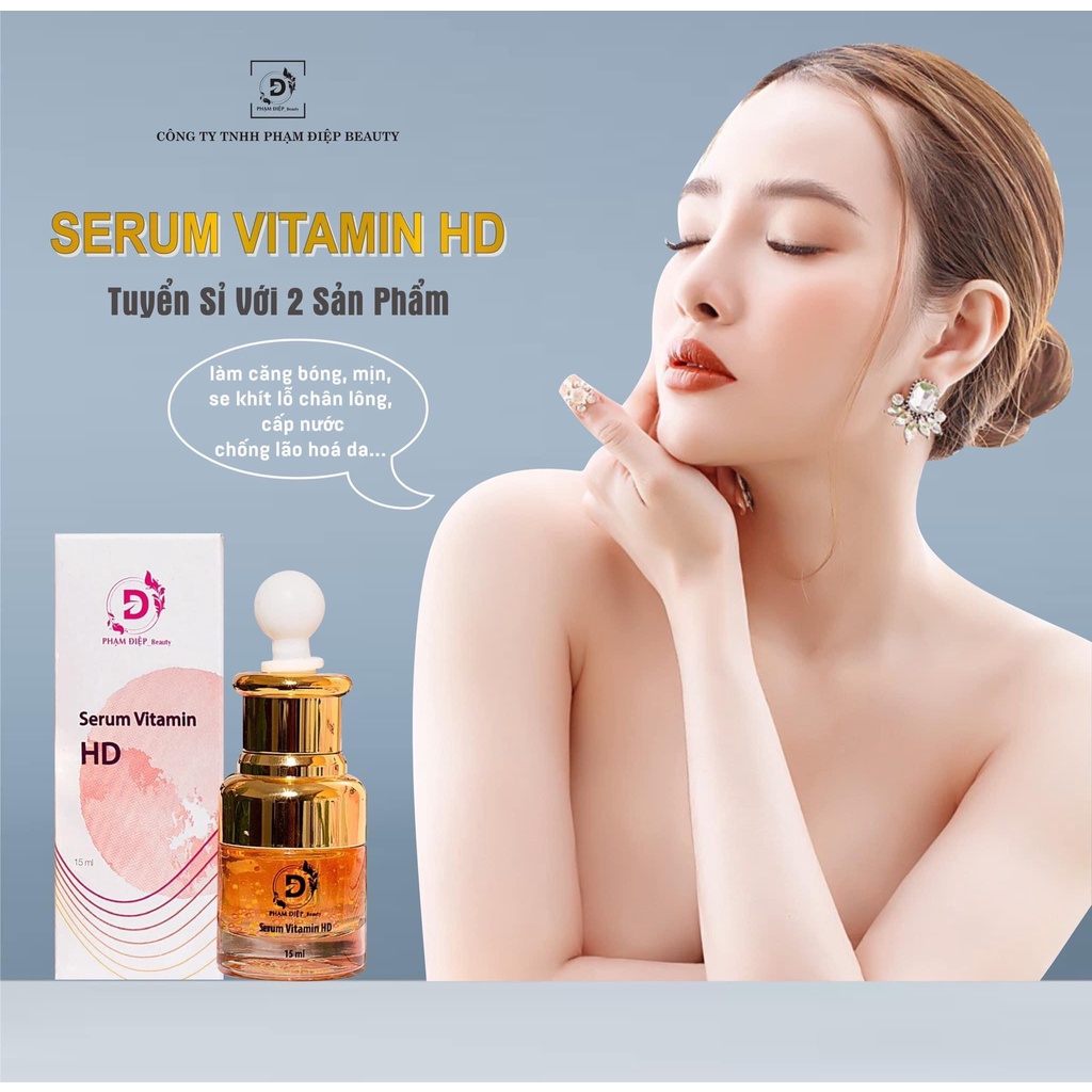 SERUM VITAMIN HD PHẠM ĐIỆP DATE MỚI CHÍNH HÃNG