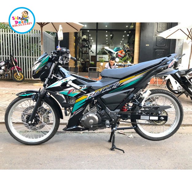 [SHIN DECAL] Tem xe satria fi dán xe đen 02