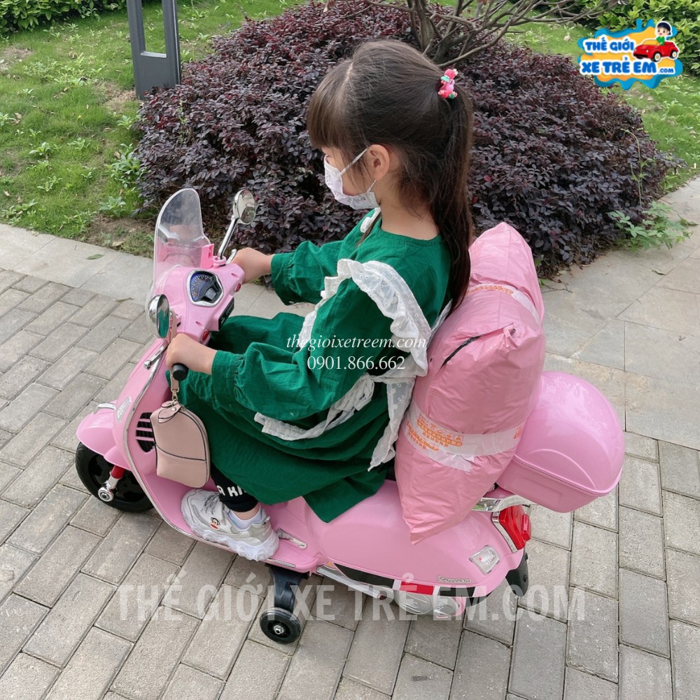 Xe mô tô cho bé Vespa PT.500