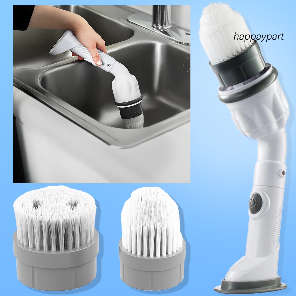 Đầu cọ vệ sinh sàn nhà bằng điện với 2 đầu thay thế tiện lợi