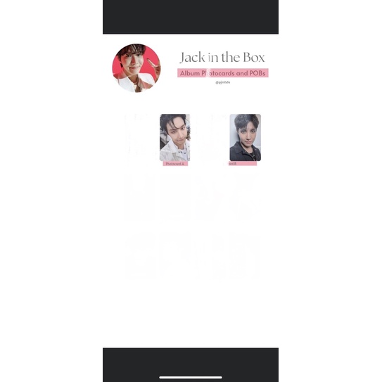 ẢNH THẺ JACK IN THE BOX JHOPE